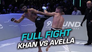 Shahzaib Rindh vs Federico Avella  Full Fight  Karate Combat 43 [upl. by Prudy]