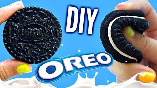 DIY OREO SQUISHY  Easy DIY Stress Relievers [upl. by Merv579]