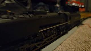 My HO Scale UP 844 Steam Excursion Train [upl. by Glialentn]