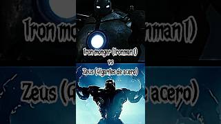 Iron Monger Ironman 1 vs Zeus Gigantes de acero ironmonger gigantesdeacero [upl. by Teik79]