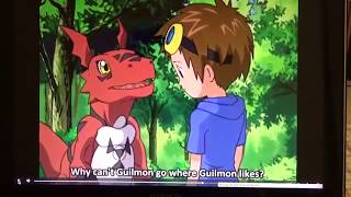 Guilmon Cute Japanese Voice [upl. by Ahcarb]