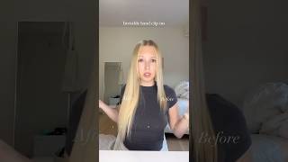 Hair extensions before after hairextensions hairtransformation hairstyle longhair [upl. by Yeorgi]