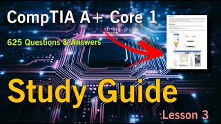 Best Study guide for the CompTIA A Core 1 [upl. by Eiblehs96]