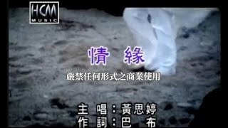 黃思婷情緣官方KTV版 [upl. by Romalda]