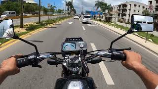 Suzuki AX100 Gopro second test motovlog suzukiax100 motorcycle asmr [upl. by Palestine714]