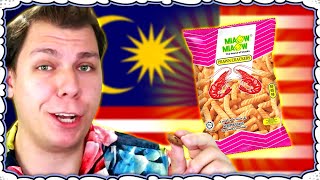 I Tried The FUNNIEST Malaysian Snacks [upl. by Porett]