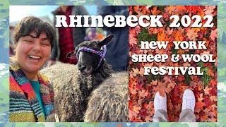 The New York Sheep amp Wool Festival 2022 🐑 Vlog  Fiber and Goodies Haul [upl. by Tacita]