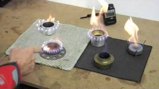 Meths Stove Demo Part 2 [upl. by Vine592]