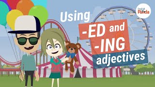 Adjectives with ED and ING  Learn English Vocabulary in Conversation [upl. by Chelton]