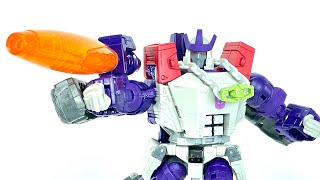 Transformers War for Cybertron Trilogy Selects Galvatron Chefatron Review [upl. by Munford27]