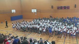 St Kents Boys School 1st Ever Whole Sch Haka [upl. by Nnomae]