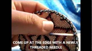 How To Native American Beadwork Rosette [upl. by Ardnik]