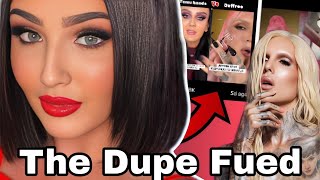 Jeffree Star x Mikayla Nogueira INSANE Fued over eyeshadow review He called her TEMU hands [upl. by Hammond]