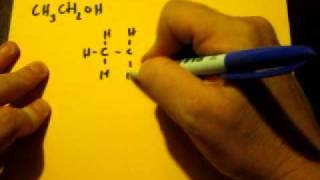 Lewis Dot Structure of CH3CH2OH Ethanol [upl. by Raama]