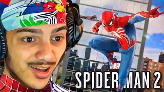 DasGasDom3 First Time Playing Spider Man 2 [upl. by Anaid]