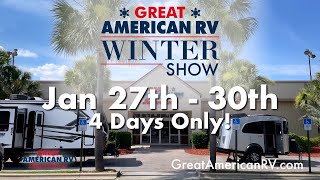 Great American RV Winter Show in Defuniak Springs FL  January 2730 2022 [upl. by Halsey]