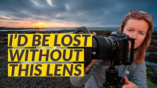 I NEVER Leave Home Without THIS LENS Seascape Photography in Scotland [upl. by Emya]