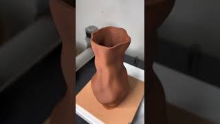 Jarrón de impresión 3D en arcilla vs Jarrón hecho a mano Este fue el resultado 3dclayprinting [upl. by Nivej760]