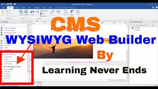 How to build a website with WYSIWYG Easy Website Creation Tutorial on website building Part 1 [upl. by Assital]