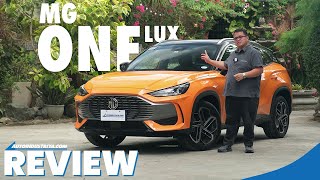 2024 MG One 15T CVT Lux Review – The best value crossover you can get for PHP 14M [upl. by Rebmyt]