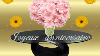 ANNIVERSAIRE cartes virtuelles [upl. by Darnok546]