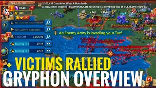 GRYPHON TRAP OVERVIEW  VICTIMS RALLIED  Lords Mobile [upl. by Apfelstadt]