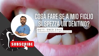 Cosa fare se al tuo bimbo si spezza un dentino [upl. by Evin]