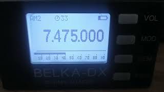 Radiocenter Selyatino Russia 7475 20241101 1405 UTC [upl. by Chapin]