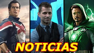 Snyder vuelve a dc  cavill sera capitan britania Dr doom en 3 peliculas  alejozaaap [upl. by Elime767]