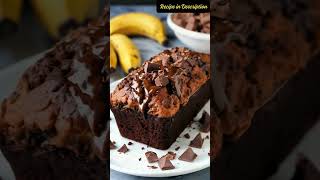 🍌🧈🍬🍯 How to Cook Chocolate Banana Bread 🍨 Chocolate Banana Bread Recipe [upl. by Hafital]