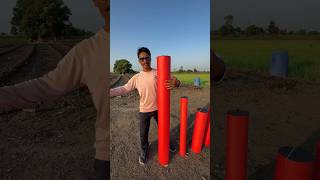 सबसे बड़ा मिर्ची पटाखा crackerstesting firecrackers comedy experiment funny [upl. by Clarisse]