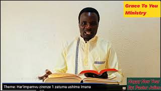 HARI IMPAMVU ZIRENZE IMWE ZATUMA DUSHIMA IMANA BY PASTOR JULIEN [upl. by Jewelle]