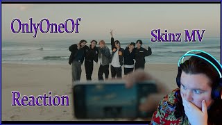 Reaction OnlyOneOf 온리원오브 skinz MV [upl. by Anigger]