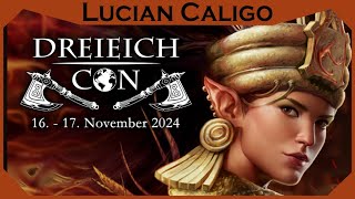 Neulich auf der DreieichCon  Lucian Caligo [upl. by Mountford]