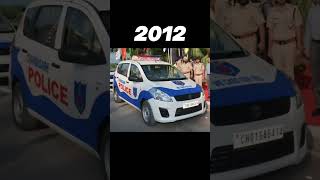 Evolution Of Indiab Police Car 😱😱 shortsvideo [upl. by Meggs200]