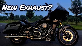 Removing baffle from a Bassani Road Rage 3 exhaust bassani harleydavidson roadglide motorcycle [upl. by Assiran]