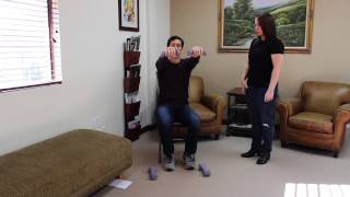 Home Exercises for Seniors Upper Body [upl. by Aihsas]