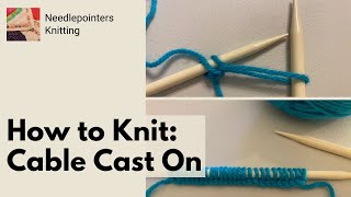 How to Knit Knitted Cable CastOn [upl. by Ermine]