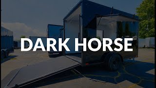 7x12 Discovery Vending Trailer Dark Horse [upl. by Kcired]