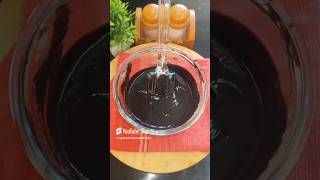 Homemade Chocolate 🍫 syrup homemade chocolate syrup ganache cakefood [upl. by Rubbico]