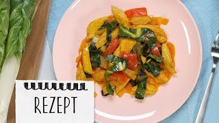 Mangold Curry Hähnchen  Mittwoch [upl. by Zeeba]