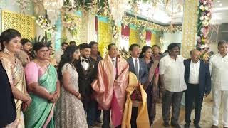 Jeyachandran Textiles Family Marriage Reception at Chennai [upl. by Areht]