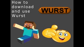 How to install and use Wurst Client  1182 [upl. by Elram]