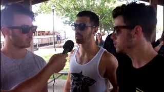 Kiss 985 interview Jonas Brothers [upl. by Melvyn]