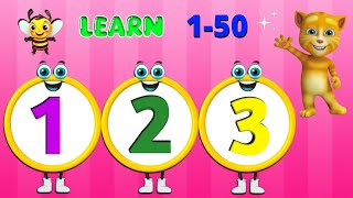 Counting 1 to 50123 for Kids123 CountingCountingCounting for KidsNumbers SongKids MathFun🌟 [upl. by Nnaynaffit723]