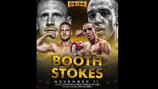 TYAN BOOTH VS TOM STOKES ANNOUNCED  TYAN BOOTH MAKES HIS COMEBACK NOV 11TH [upl. by Coyle]