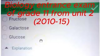 Chemistry entrance exam of grade 11 from unit two [upl. by Aloisia]