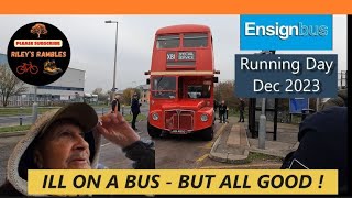 Ensign Bus Running Day Dec 2023 OPTIONAL SUB TITLES  Rileys Rambles [upl. by Heilner]