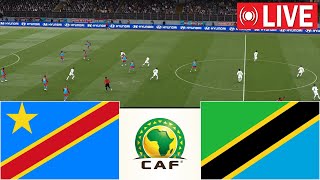 🔴 EN DIRECT  RD Congo vs Tanzanie  Coupe dAfrique des Nations  Diffusion complète du match [upl. by Anawot]