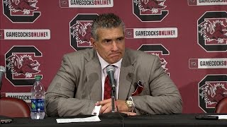 Frank Martin PostGame Press Conference Memphis  1216 [upl. by Nebeur81]